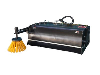 Box Broom with Side Brush