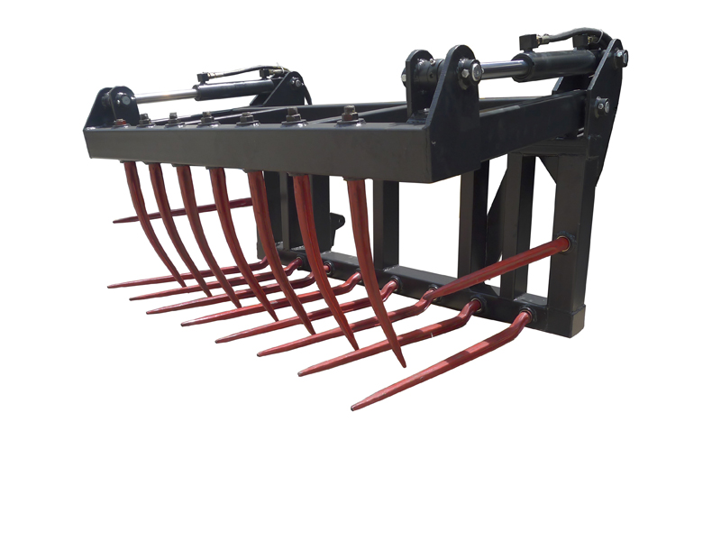 Hydraulische kuilvoergrijper voor landbouw — Fronttractor