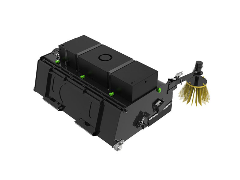 Skid Steer Box Broom Sweeper met sproeifunctie: slimmer schoonmaken, schoner werken