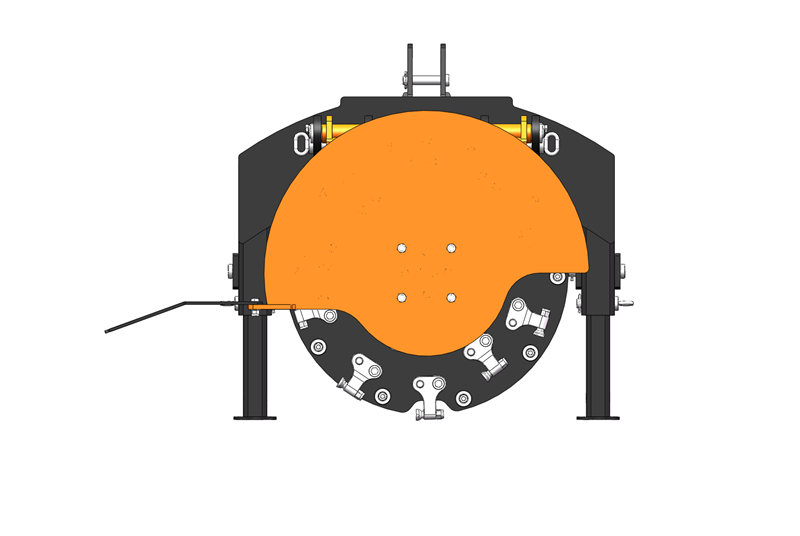 Nieuw product - 3-punts aftakas stobbenfrees voor 15-45 pk tractor