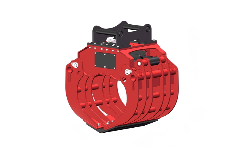 De baanbrekende grijper voor sloop en sortering