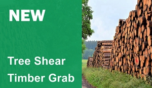 Ealita Nieuwe producten voor u: Tree Shear & Timber Grab
