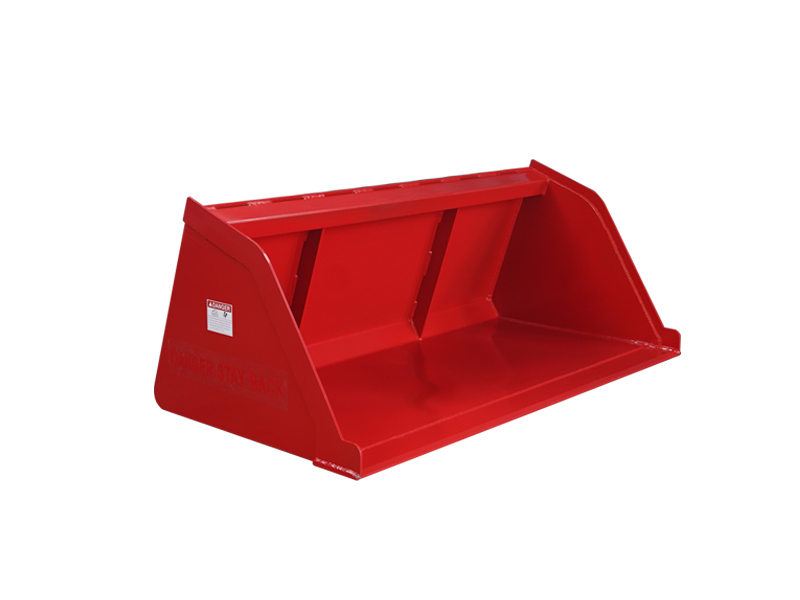 Upgrade uw mini-skid-steer met een sneeuw-/mulchbak